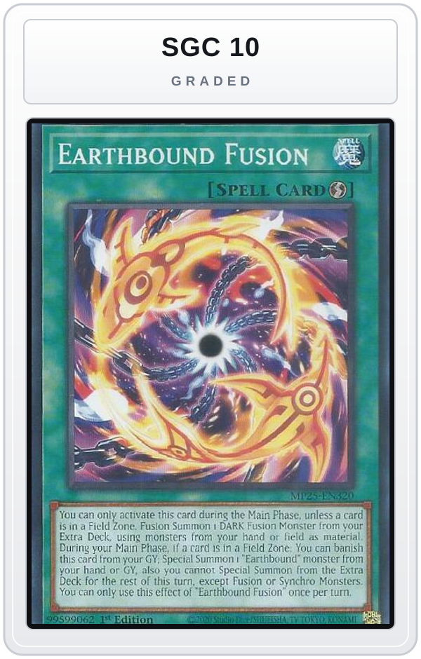 Graded - Earthbound Fusion — SGC 10 graded overlay