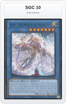 Graded - Saffira, Divine Dragon of the Voiceless Voice — SGC 10 graded overlay