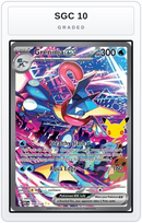Graded - Greninja ex - 148/128 — SGC 10 graded overlay