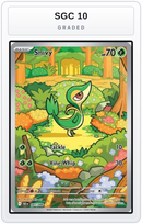 Graded - Snivy - 087/086 — SGC 10 graded overlay