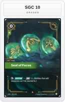 Graded - Seal of Focus — SGC 10 graded overlay