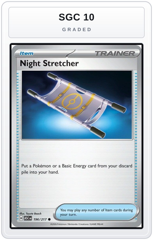 Graded - Night Stretcher — SGC 10 graded overlay