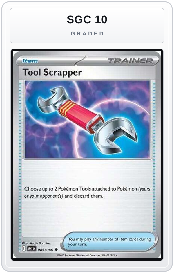 Graded - Tool Scrapper — SGC 10 graded overlay