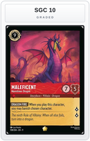 Graded - Maleficent - Monstrous Dragon — SGC 10 graded overlay