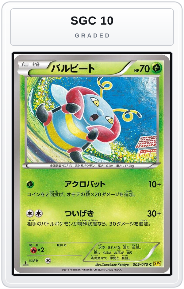 Graded - Volbeat — SGC 10 graded overlay