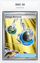 Graded - Energy Retrieval — SGC 10 graded overlay