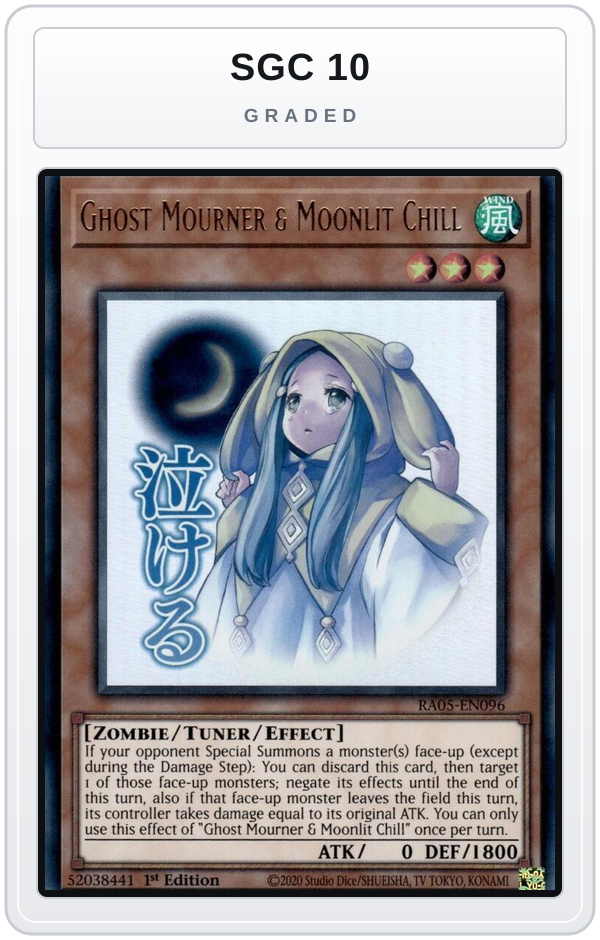 Graded - Ghost Mourner & Moonlit Chill — SGC 10 graded overlay