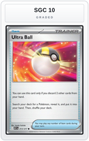 Graded - Ultra Ball - 213/217 — SGC 10 graded overlay