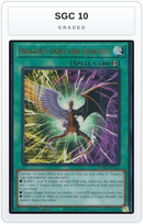 Graded - Dragon's Light and Darkness — SGC 10 graded overlay
