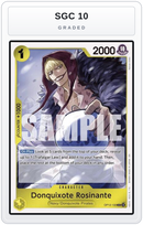 Graded - Donquixote Rosinante (108) — SGC 10 graded overlay