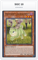 Graded - Danger!? Jackalope? — SGC 10 graded overlay