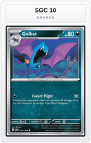 Graded - Golbat — SGC 10 graded overlay