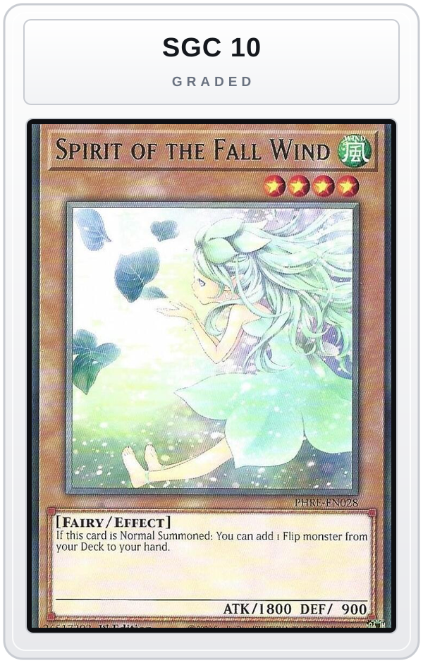Graded - Spirit of the Fall Wind — SGC 10 graded overlay