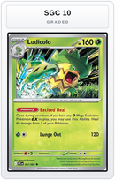 Graded - Ludicolo - 007/094 — SGC 10 graded overlay