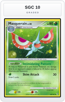 Graded - Masquerain — SGC 10 graded overlay