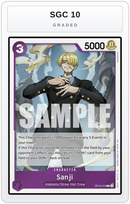 Graded - Sanji (070) — SGC 10 graded overlay