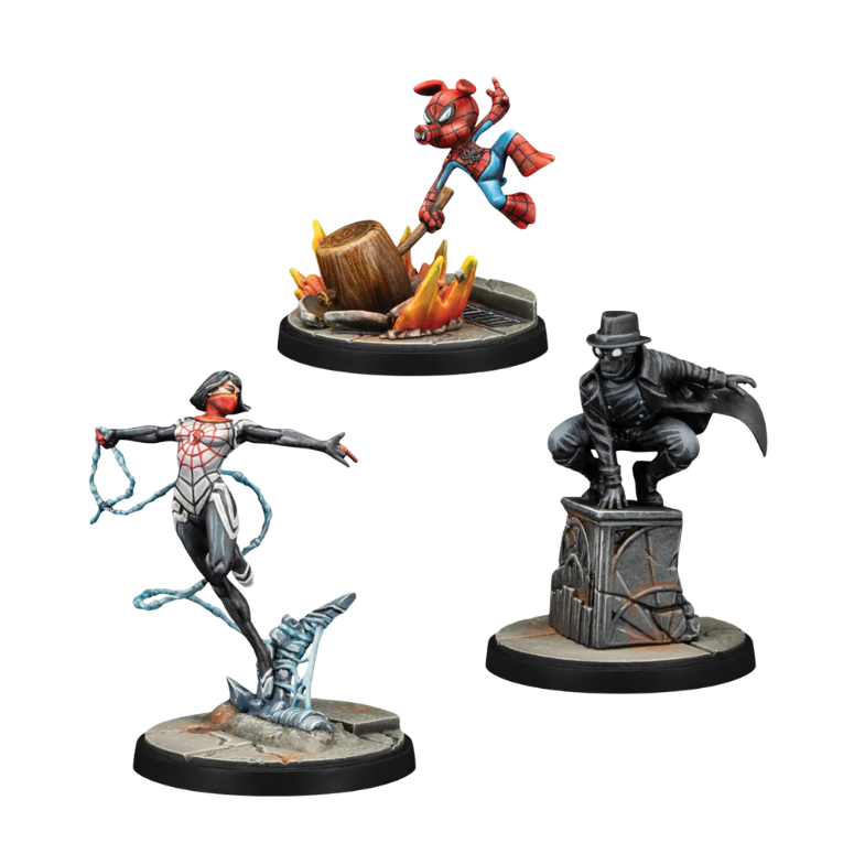Marvel: Crisis Protocol: Silk, Spider-Ham, & Spider-Man Noir