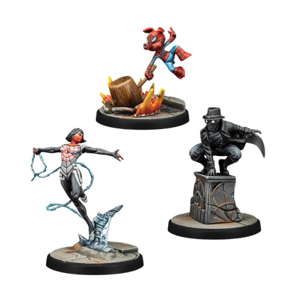 Marvel: Crisis Protocol: Silk, Spider-Ham, & Spider-Man Noir
