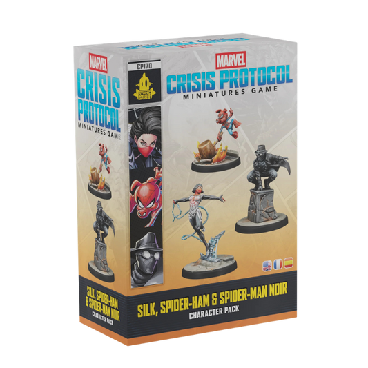 Marvel: Crisis Protocol: Silk, Spider-Ham, & Spider-Man Noir