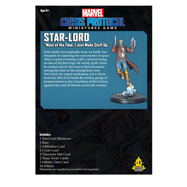 Marvel: Crisis Protocol: Starlord - Character Pack