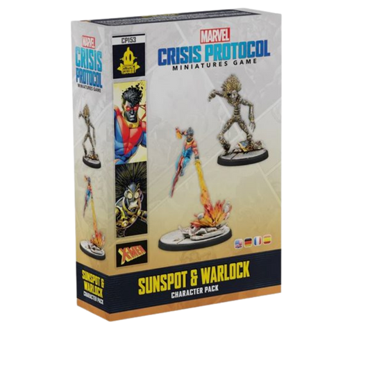 Marvel: Crisis Protocol: Sunspot & Warlock - Character Pack