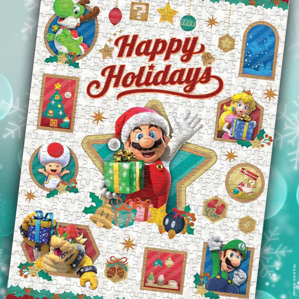USAopoly: Super Mario Holidays 1000pc