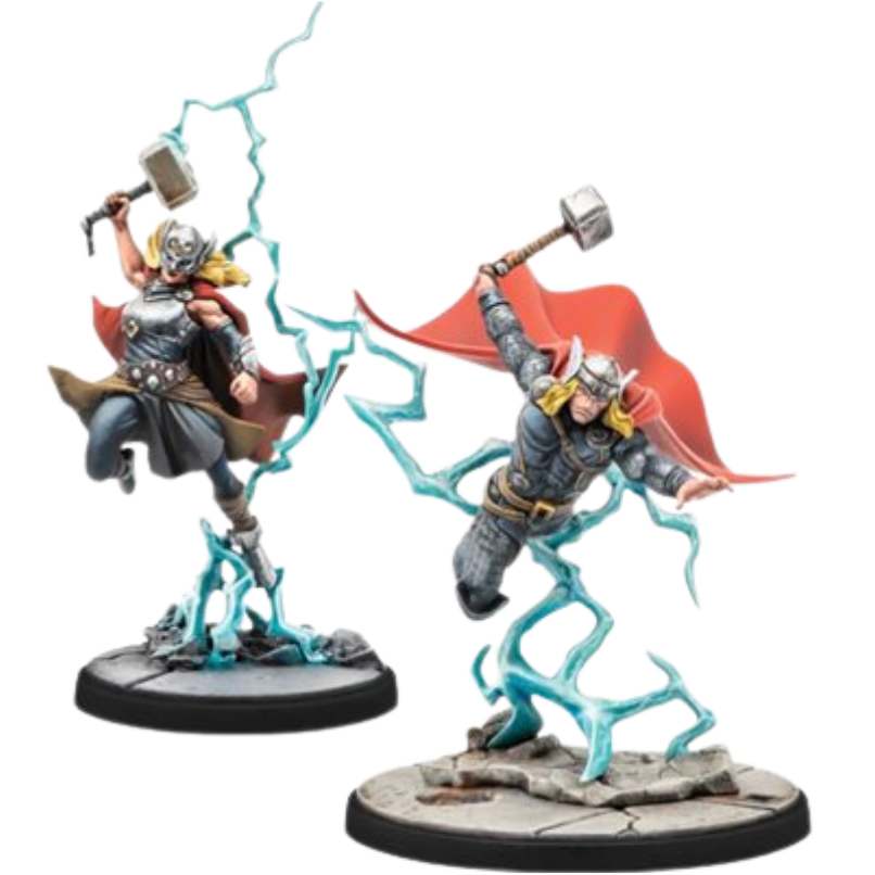 Marvel: Crisis Protocol: Mighty Thor, Lady Sif, Thor, Loki - Character Pack