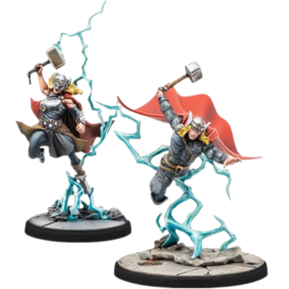 Marvel: Crisis Protocol: Mighty Thor, Lady Sif, Thor, Loki - Character Pack