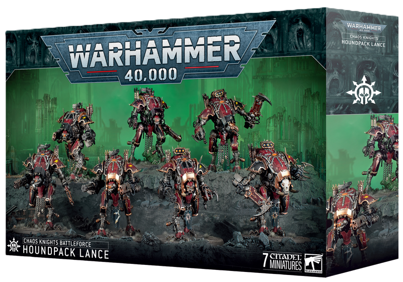 Battleforce: Chaos Knights - Houndpack Lance