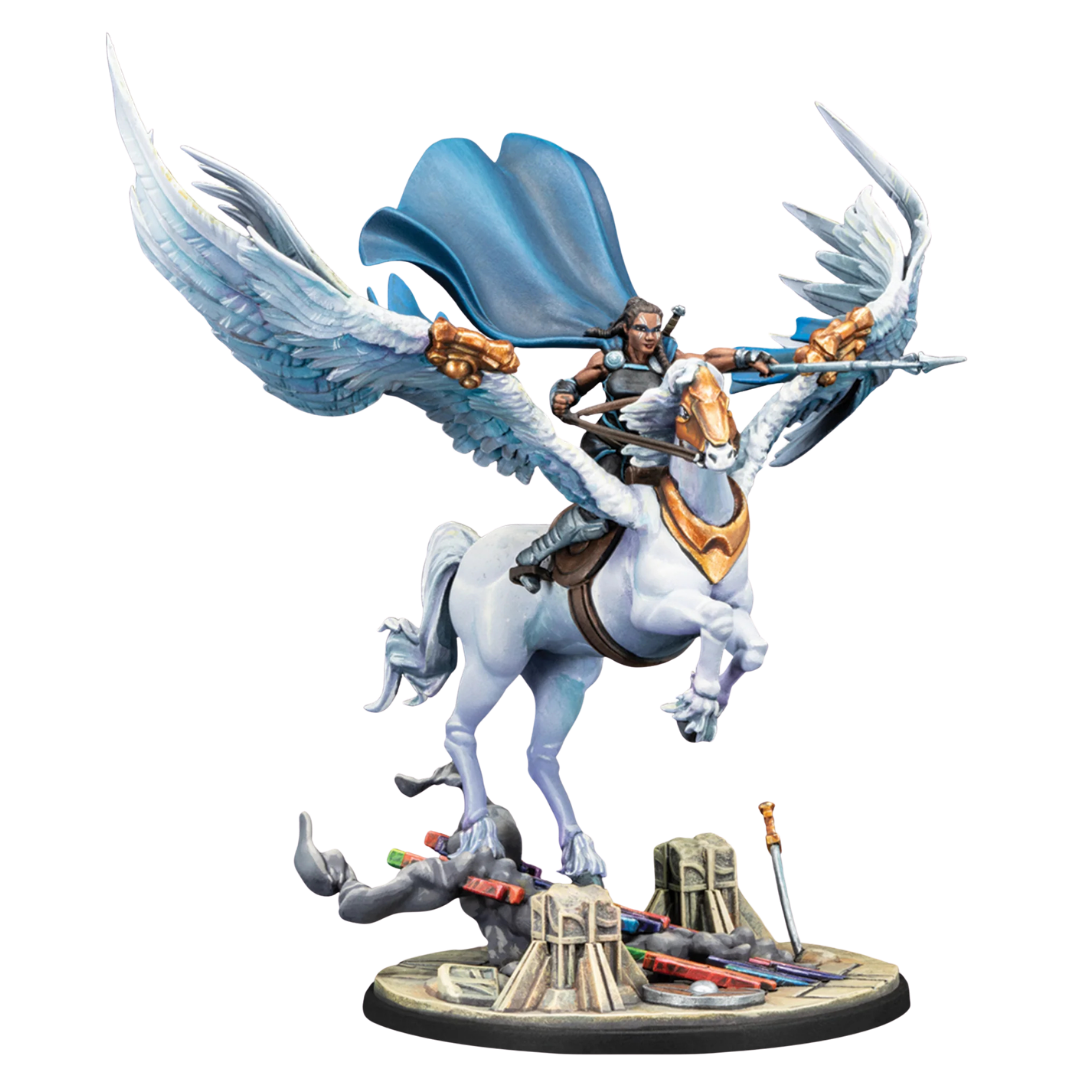 Marvel: Crisis Protocol: Valkyrie on Elendil & Warrior Three