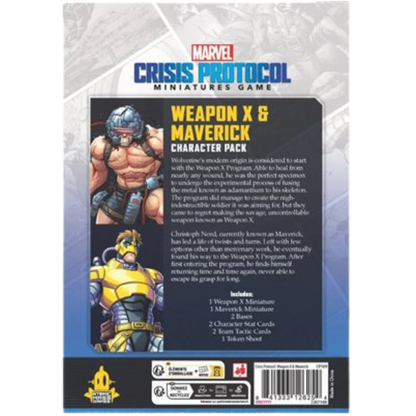 Marvel: Crisis Protocol: Weapon X & Maverick - Character Pack