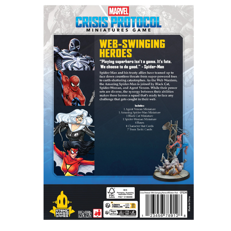 Marvel: Crisis Protocol: Web-Swinging Heroes