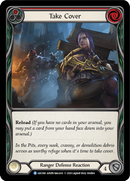Take Cover (Red) [U-ARC048] (Arcane Rising Unlimited)  Unlimited Rainbow Foil